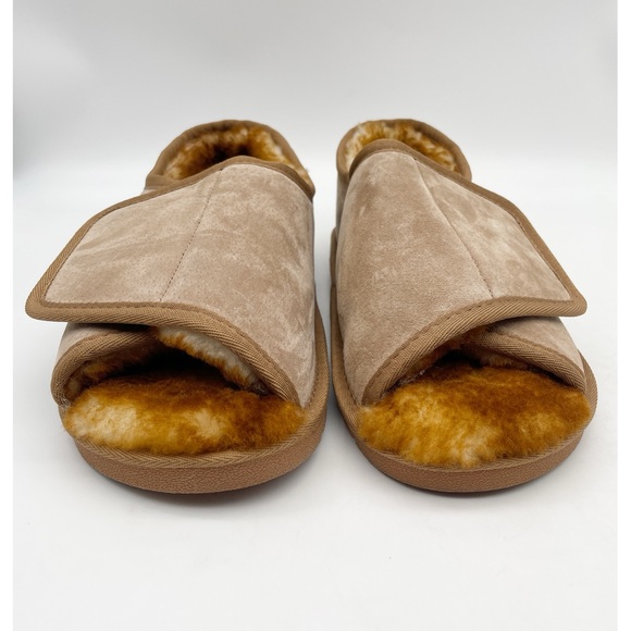Hammacher Schlemmer sheepskin slippers. XL - Picture 6 of 11